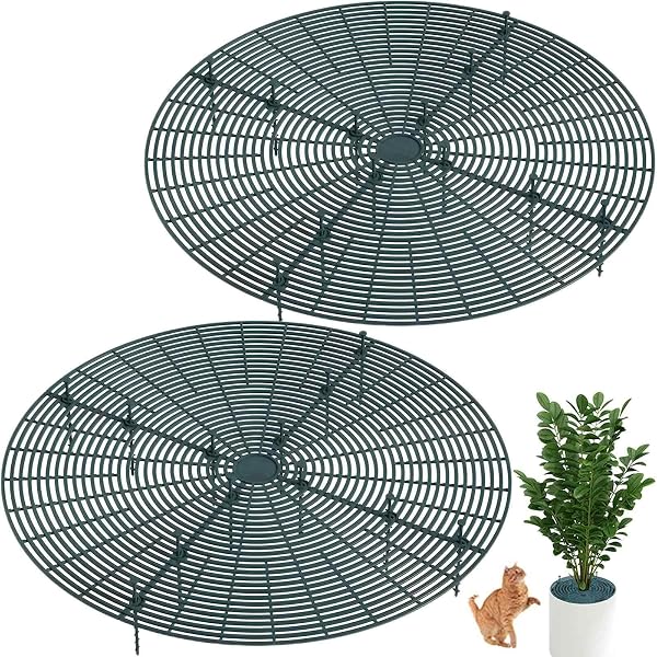 Grilles De Protection Pour Plantes YZROHYI - Lot De 2, Diamètre 30cm, Anti-chats