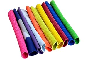 StonKraft 10 Piece Cricket Bat Grips - Available in Multi color | Cricket Grips | Bat Sleeve