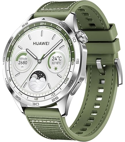 HUAWEI WATCH GT 4 グリーン 46mm スマートウォッチ HUAWEI WATCH GT4 46mm グリーン｜の通販は