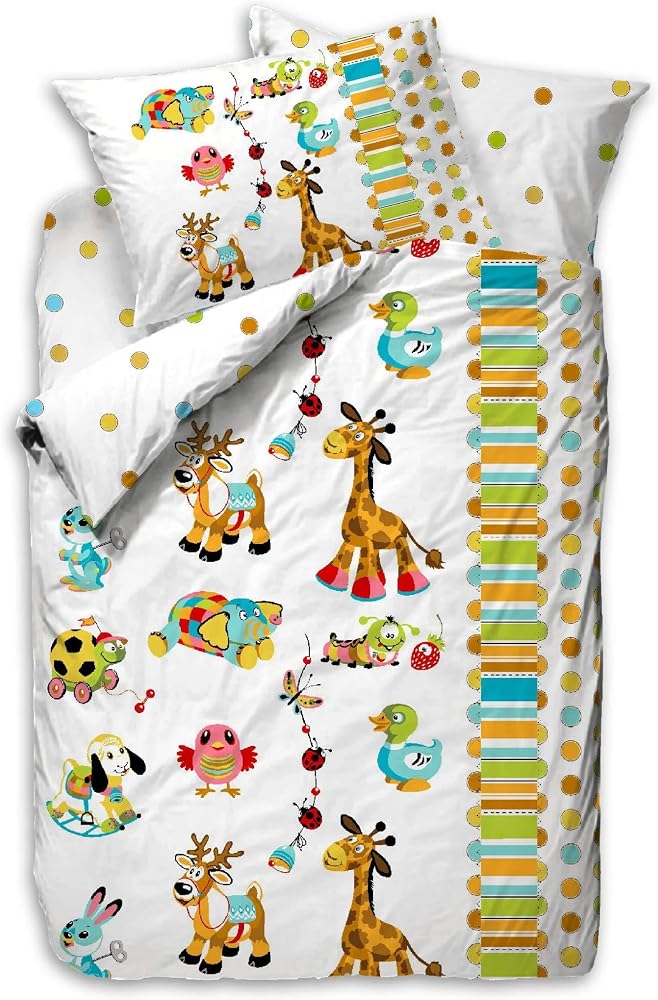 Cotton Box Bebek Nevresim Takımı - Oyun Bahçesi Turkuaz