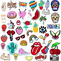 Lot De 15 Écussons Thermocollants Emoji - Patchs Genouillères Pour Enfants, Jeans, Sacs à Dos Et Vêtements