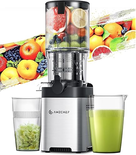 Estrattore Di Succo Moulinex Juiceo - Spremitura A Freddo, Controllo Polpa, 800 Ml, Tecnologia Silenziosa - Foto 9