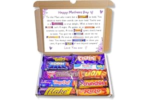 HEAVENLY BOXES Mother's Day Chocolate Poem Gift Unique Present for Mum, Sweet & Funny Treat for Mother's Day, Gift For Gran, Granny, Mother, Grandma, Gift For Her, Letterbox Gift