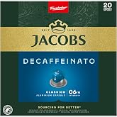 JACOBS Classico Kafeinsiz Nespresso Uyumlu Al&uuml;minyum Kaps&uuml;l Kahve 20 Kaps&uuml;l