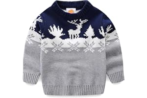 Mud Kingdom Jungen Weihnachtspullover Weihnachts Rentier Kleidung