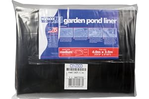 HOZELOCK LTD HOZELOCK - Pond Liner Size M (4m x 3m) : Ideal for Small Ponds and Koi Pools, Robust and Durable Liner [3462T0155]