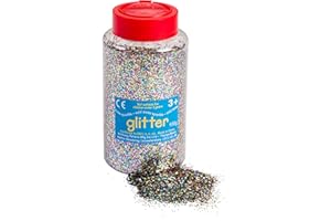 READY 2 LEARN Glitter | 400 Gram tub | Shaker lid for Easy Pouring | Arts and Crafts | Glitter Art | Multicolour