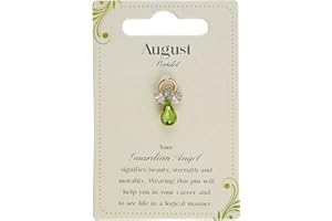 Guardian Angel August Birthstone Angel Pin With Gem Stone Sentimental Gift Idea