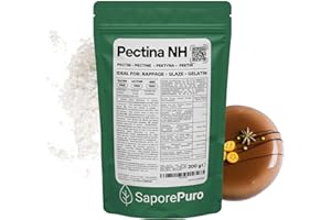 SaporePuro - Pectina NH 200 g per Nappage, Glasse e Gelatine | Alta Versatilità | Solubile in Acqua | Gluten Free