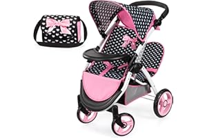 BAYER DESIGN BAYER - Dolls Pram Twin Star (39460AA)