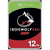 Seagate IronWolf Pro 12 TB NAS intern hårddisk HDD – 3,5 tum SATA 6 Gb/s 7200RPM 256 MB cache för RAID-nätverk Attached Stora