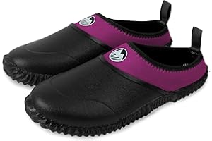 Lakeland Active Women's Appleby Backless Gardening Clogs with Neoprene Lining & Memory Foam Insole