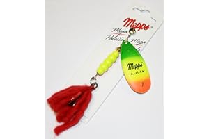 Cuiller Tournante A Palette Ovale - Mepps Aglia N°7-30G - Fire Tiger