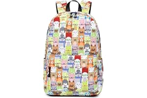 Wadirum Trend plecak szkolny z nadrukiem dla nastolatków i dzieci, torba szkolna