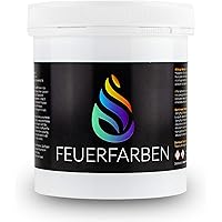 Feuerfarben Pulver für buntes Feuer 250 Gramm für Feuerstellen, Kamin, Ofen, Lagerfeuer oder für Outdoor-Events