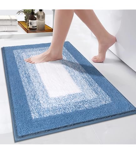 Caleffi Badezimmerteppich 60x100 Cm – Saugfähig, Rutschfest & Waschbar