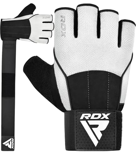 Gants De Fitness Encore Grips® – Avec Bandage Poignet Intégré, Adhérence Maximale, Maille Respirante, Noir, Taille XL