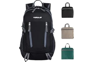 Tomule Mochila Trekking Senderismo Impermeabile Deporte Montana Bicicleta Playa Portatil Plegable Bolsa Viaje Accesorios Trabajo Hombre Trail Mujer Regalo Para Gimnasio Infantil 25L