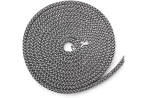 BULLENHITZE Joint de cheminée 3 m, Ø 10 x 6 mm, joint plat non autocollant pour joint de porte, convient pour différents modèles de cheminées Oranier