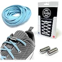 Senkly Elastische Schnürsenkel mit Metallkapsel für Sneaker