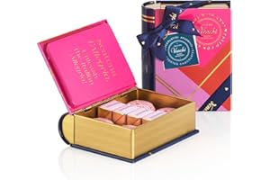 Venchi - Mini Livre avec 8 Chocolats BaciodiDama et Cremino Caramel Gold, Sans Gluten, 105 g, Idée de cadeau pour la fête des mères