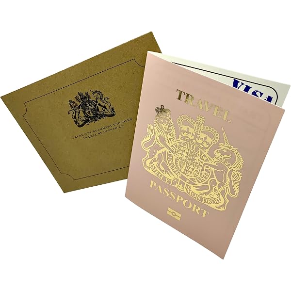 Carte Cadeau Passeport DIY Avec Grattoir – Pour Annoncer Un Voyage Surprise (Saint-Valentin, Anniversaire) - 6