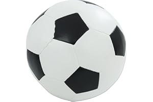 Alldoro 60312 - Softball, diametro: 18 cm, colore: Nero/Bianco