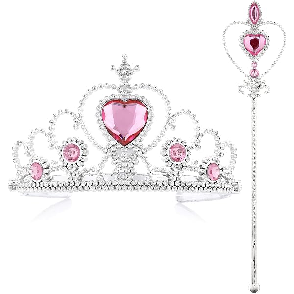 YARIEW Pailletten-Haarband Für Mädchen Mit Schleife - Rosa, Glitzernd, 37 Cm, Weicher Stoff, Für Prinzessinnen-Partys & Anlässe