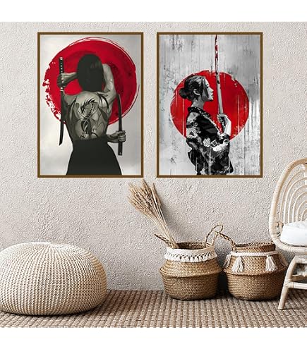 KXHHYB Set di poster d'arte geometrica astratta minimalista, grafica moderna a blocchi di colore, immagini decorative per soggiorno, camera da letto