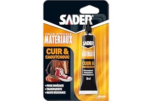 BOSTIK SADER - Colle cuir et caoutchouc 30ml