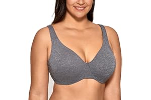 DELIMIRA AISILIN - Sujetador de mujer, talla grande, minimizador, sin costuras