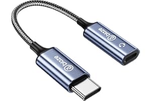 biaze A75 USB C auf Lightning Audio Adapter, USB Type C Male to Lightning Female Kopfhörer Adapter, kompatibel mit iPhone 16/15 Full Series, iPad