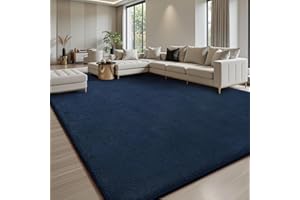 Treeboy 160x230 Area Rugs for Living Room, Soft Large Area Rug Fluffy Rugs for Bedroom，Machine Washable Area Rug Non Slip Carpet for Living Room Playroom Kids Room Home Decor