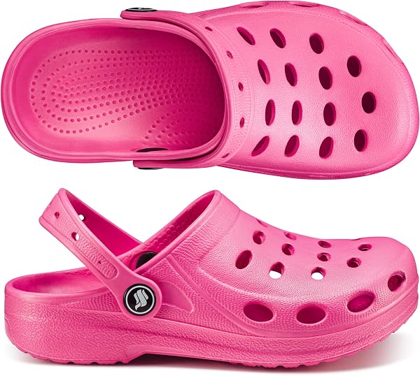 ESTRO Gartenschuhe Kinder Clogs Jungen - Gummischuhe Clogs Kinder Gartenclogs Mädchen A03 - 1