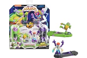 Légendes d’Akedo Tortues Ninja. Coffret duel Combattants miniatures, petit