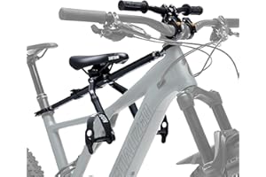 Kids Ride Shotgun - Pacchetto combinato di accessori per seggiolino per bici e manubrio per bambini montato anteriormente | Per la MTB