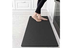 ‎GUTSBOX Gutsbox Küchenläufer Waschbar rutschfest PVC Küchenteppich 45x120CM, Dick: 8mm, Küchenmatte Boden für Küche, Esszimmer, Badezimmer, Wohnzimmer, Schlafzimmer, Flur