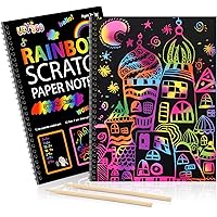 EUTOYZ 3-10 Year Old Girl Gifts,Scratch Art for Kid Gifts for 3-10 Year Old Girls Arts and Crafts for Kid Toys for 3-10 Year 