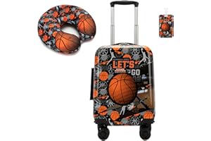 HTgroce Maleta Infantil Niños, Maletas De Viaje con Almohadas de Viaje, Maleta de Cabina