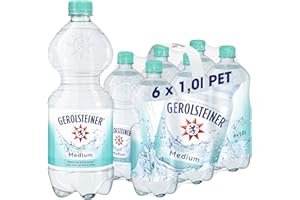 ‎GEROLSTEINER Gerolsteiner Medium, EINWEG (6 x 1 l)