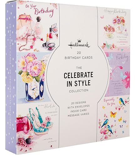 Hallmark Gallery Blank Cards - Multipack Of 20 In 20 Assorted