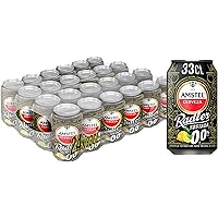 Amstel Radler 0,0 Cerveza Tostada Limon Sin Alcohol Pack lata 24 x 33cl