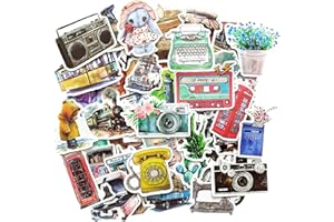 TARIFA UNITED Autocollant vintage autocollant scrapbooking gommettes autocollantes stickers vintage retro sticker album photo scrapbooking materiel stickers scrapbooking autocollants décoratifs vintage decoration