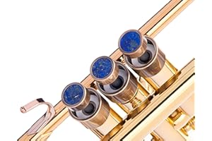 KGUBRASS Schwere, benutzerdefinierte Trompeten-Fingerknöpfe für alle Bach-Stradivarius, Kunsthandwerker, New York, Chicago, TR200, alle Stradivarius Flügelhörner, alle Stradivarius Kornett-Modelle (Bronze