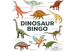 LAURENCE KING Dinosaur Bingo: (An easy-to-play game for children and families)