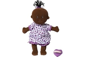 Manhattan Toy Wee Baby Stella 30.48cm Soft Baby Doll, Brown/Black/Purple/White, (317460)