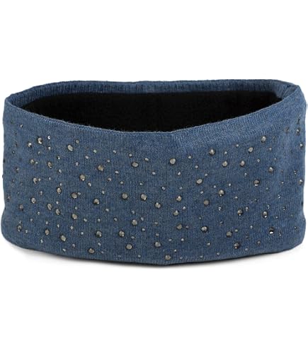 StyleBREAKER Fascia Per Capelli Donna Curry Con Treccia E Strass: Fodera In Pile, Taglia Unica 48-59 Cm - 4