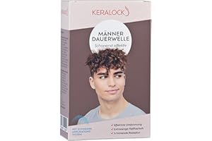‎KERALOCK KERALOCK Männer Dauerwelle für kräftiges Haar – langanhaltende Locken & Volumen – milde Formel – Dauerwellen-Creme für volle, definierte Männerlocken – einfache Anwendung zu Hause
