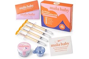 MAIA BABY Home Insemination Kit for Women – Complete Fertility Support Kit to Get Pregnant with Applicator, Designed in The UK for Couples TTC