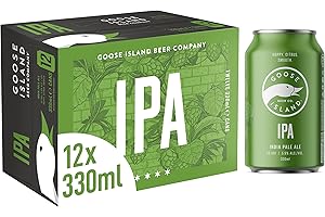 Goose Island IPA Craft Beer Cans, 12 x 330 ml